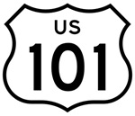 US 101 California Sheild